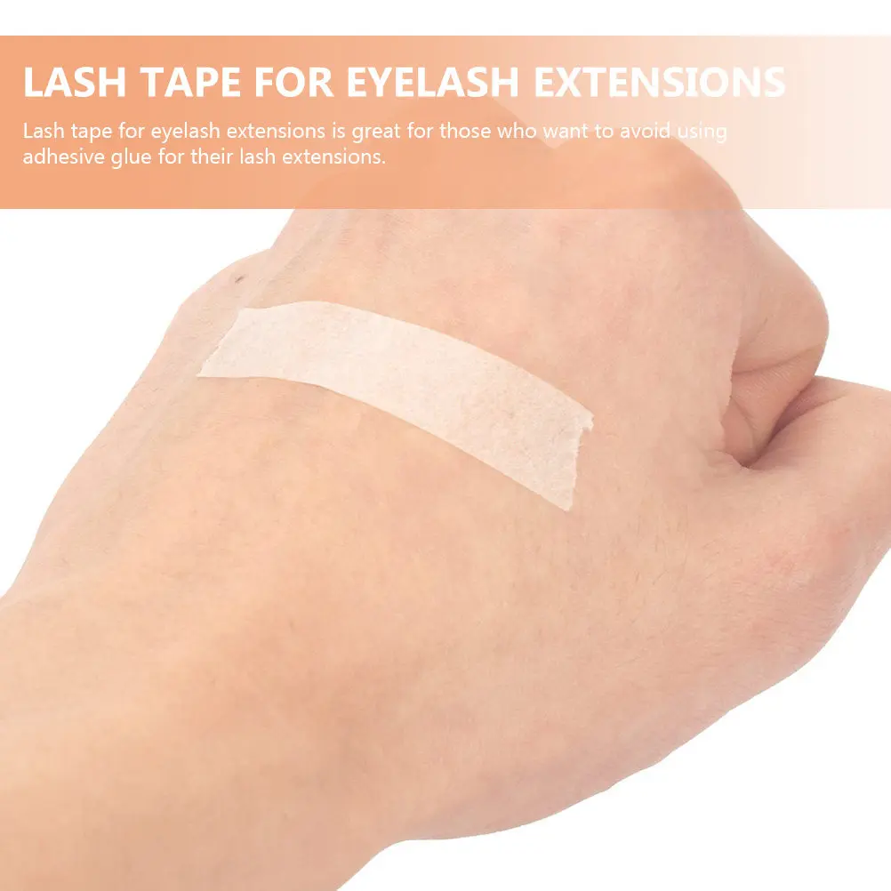 20 Rolls Eyelash Tape for Lash Extensions Non-Irritating Fabric Lash Tape Perfect for Dramatic Long-Lasting Looks Makeup Artist