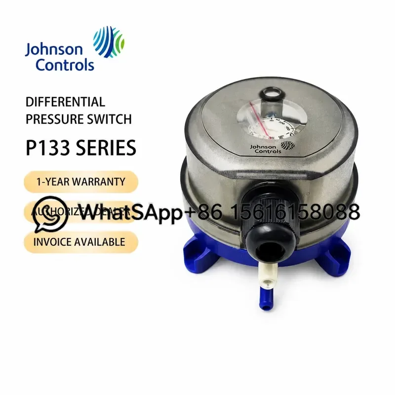 Genuine Johnson Controls P133A-2-PKC-C P133A-5-PKC-C P133A-10-PKC-C P133A-25-PKC-C Gas Fan Micro Differential Pressure Switch