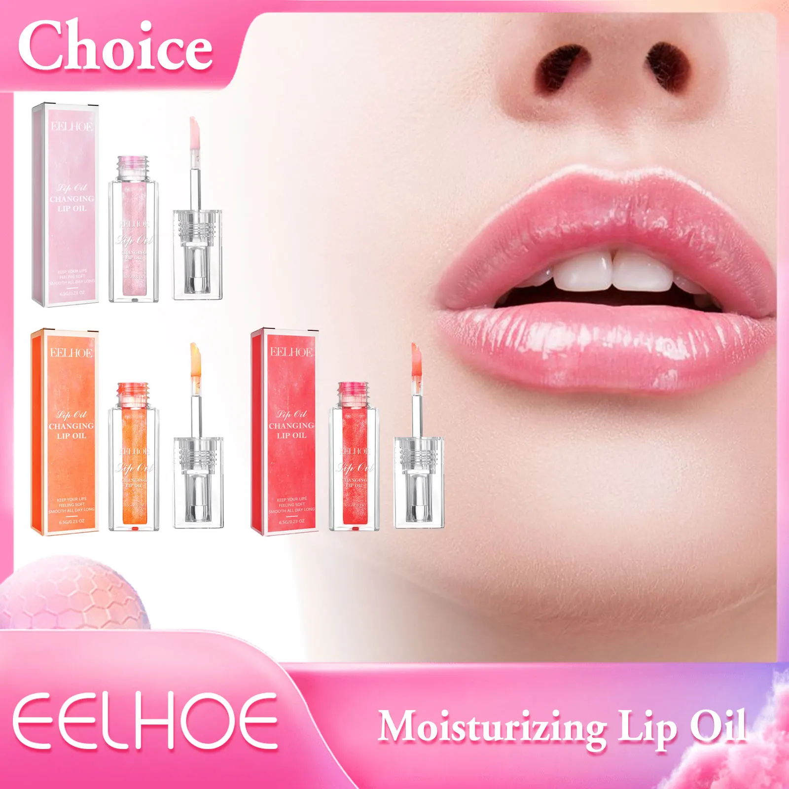 Lipstick Lip Plumping Gloss Tint Waterproof Lip Liner Moisturizing Nourish Color Changing Lip Balm Shimmer Magic Lipstick Oil