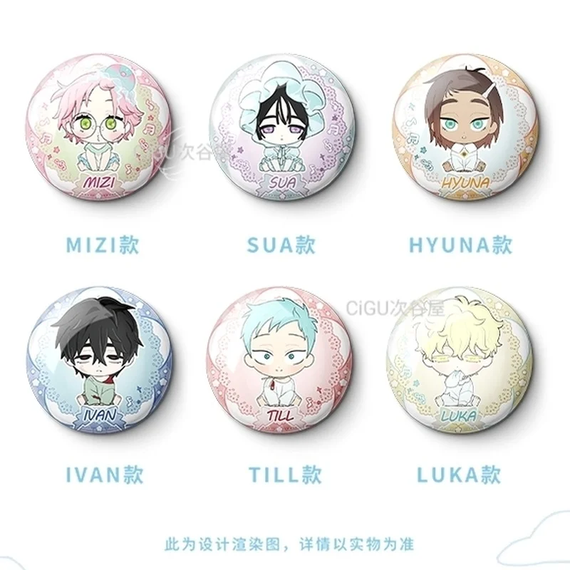 

2025 Alien Stage Baby Series Bar Q Edition Badge Till Ivan Authentic Peripheral Festival Gifts