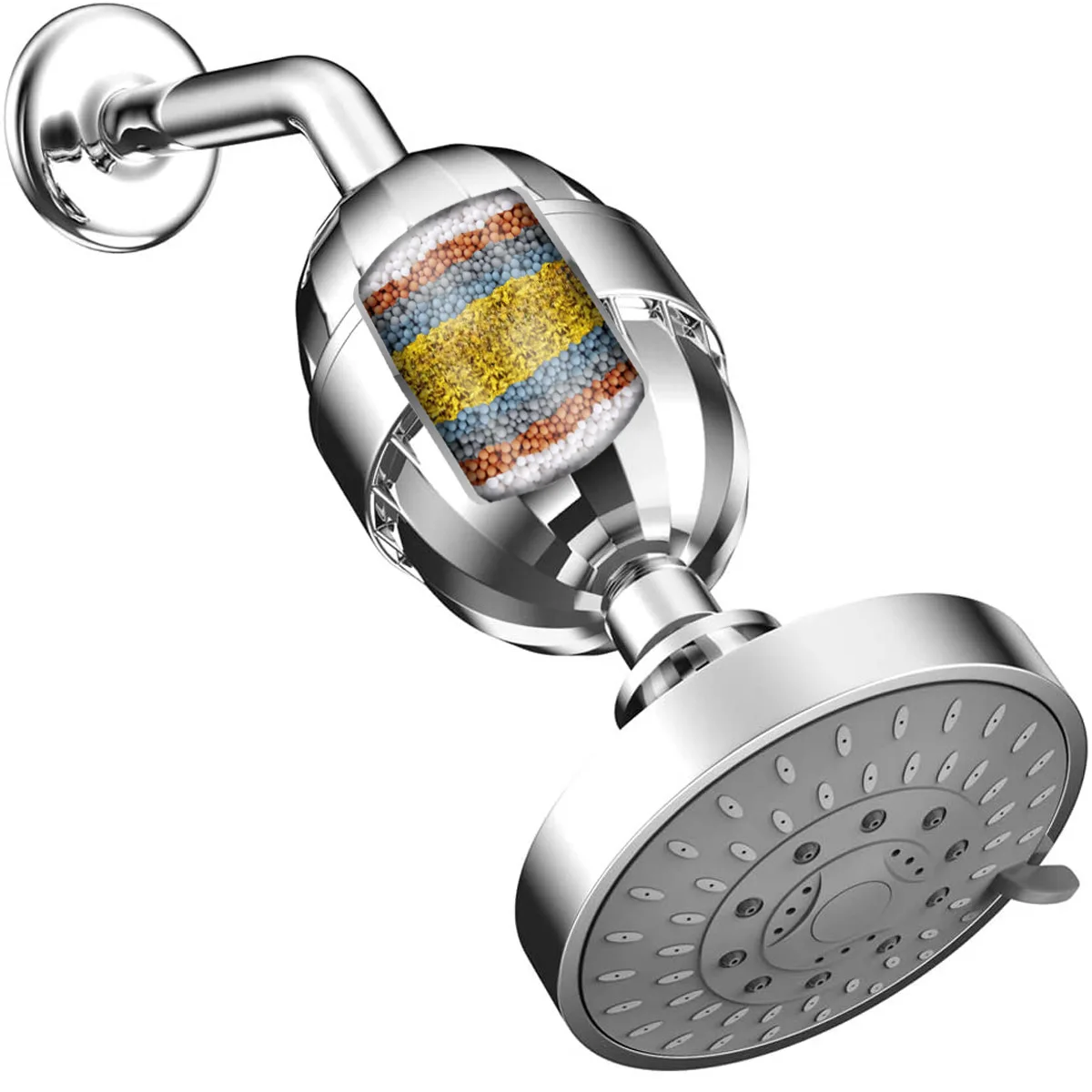 

Foreign Trade Hotel Concealed Filter Top Spray 4 Inch Shower Head, Amazon Removable Filter Shower Set Wholesale