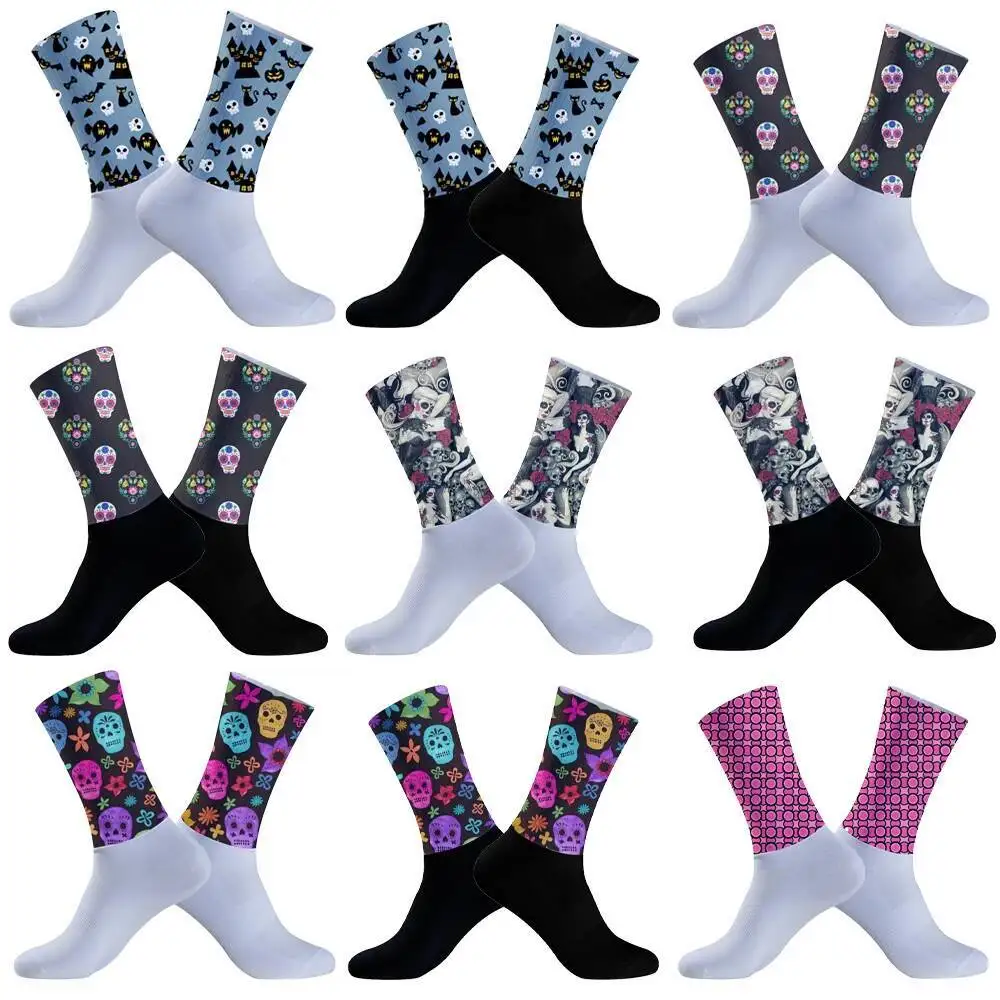 

Велосипедные носки Высококачественные профессиональные брендовые спортивные носки Дышащие дорожные велосипедные носки для мужчин и женщин Спортивные носки на открытом воздухе