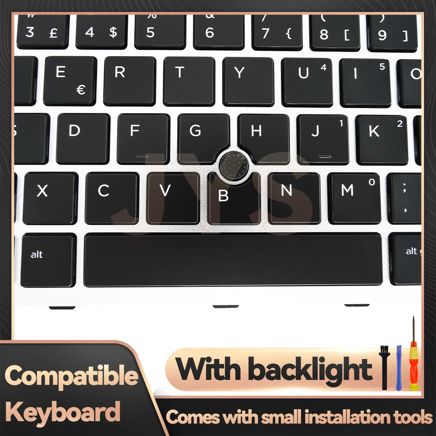 สําหรับ HP EliteBook 840 G5/840 G6/846 G5/745 G5/645 G6/ZBook 14u G5 G6 แล็ปท็อปเปลี่ยนคีย์บอร์ด backlit ภาษาสวีดิชรูปแบบ