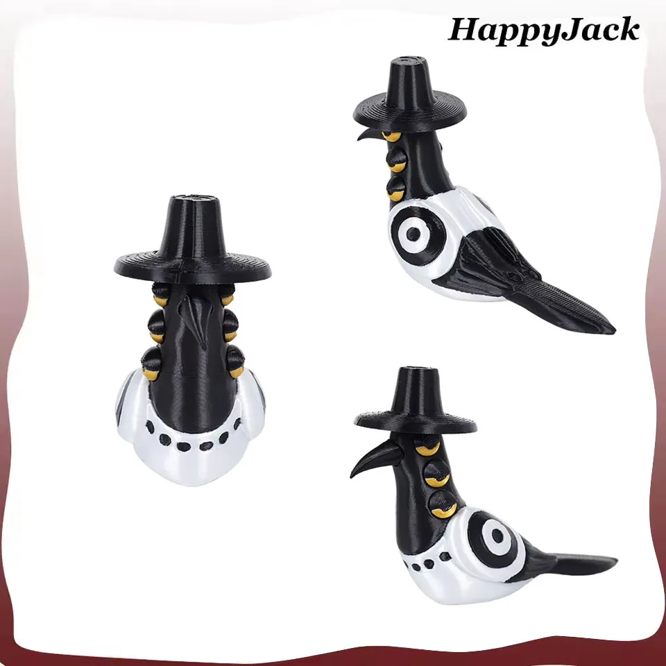 

Demon 2025 Cartoon Hunters Cosplay Crow Props Fantasia Animal Bird Ornament Halloween Carnival Party Costume Accessories Props