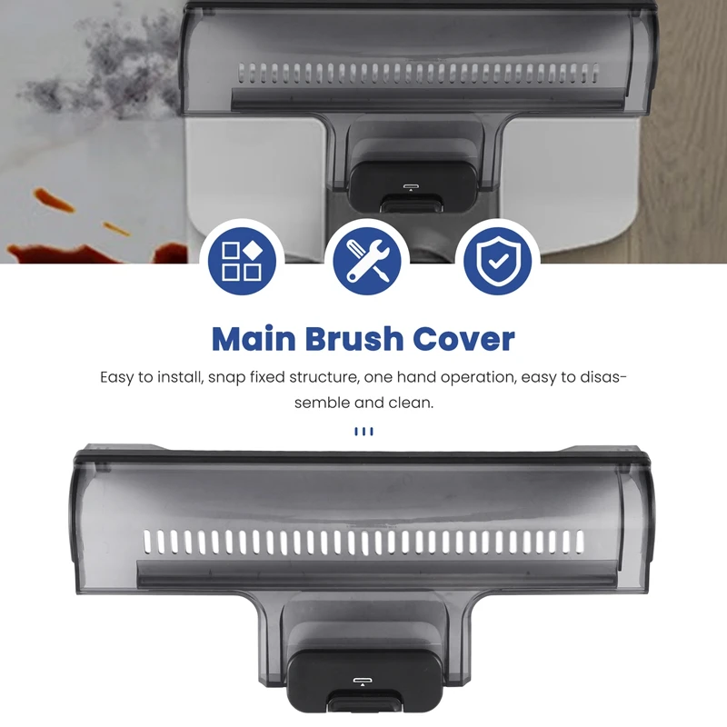 غطاء فرشاة رئيسية بديلة من TINECO للمكنسة الكهربائية الآلية ، إكسسوارات من أجل ، من أجل ، من من من من من من