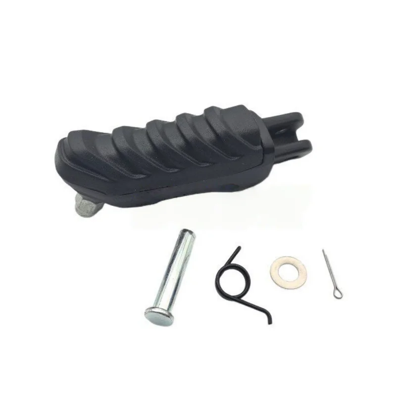 Foot Pegs Footrest Bracket For QJMOTOR SRV600 QJ600-12B Motorcycle Front Rear Left Right Rider Passenger Footpeg Parts
