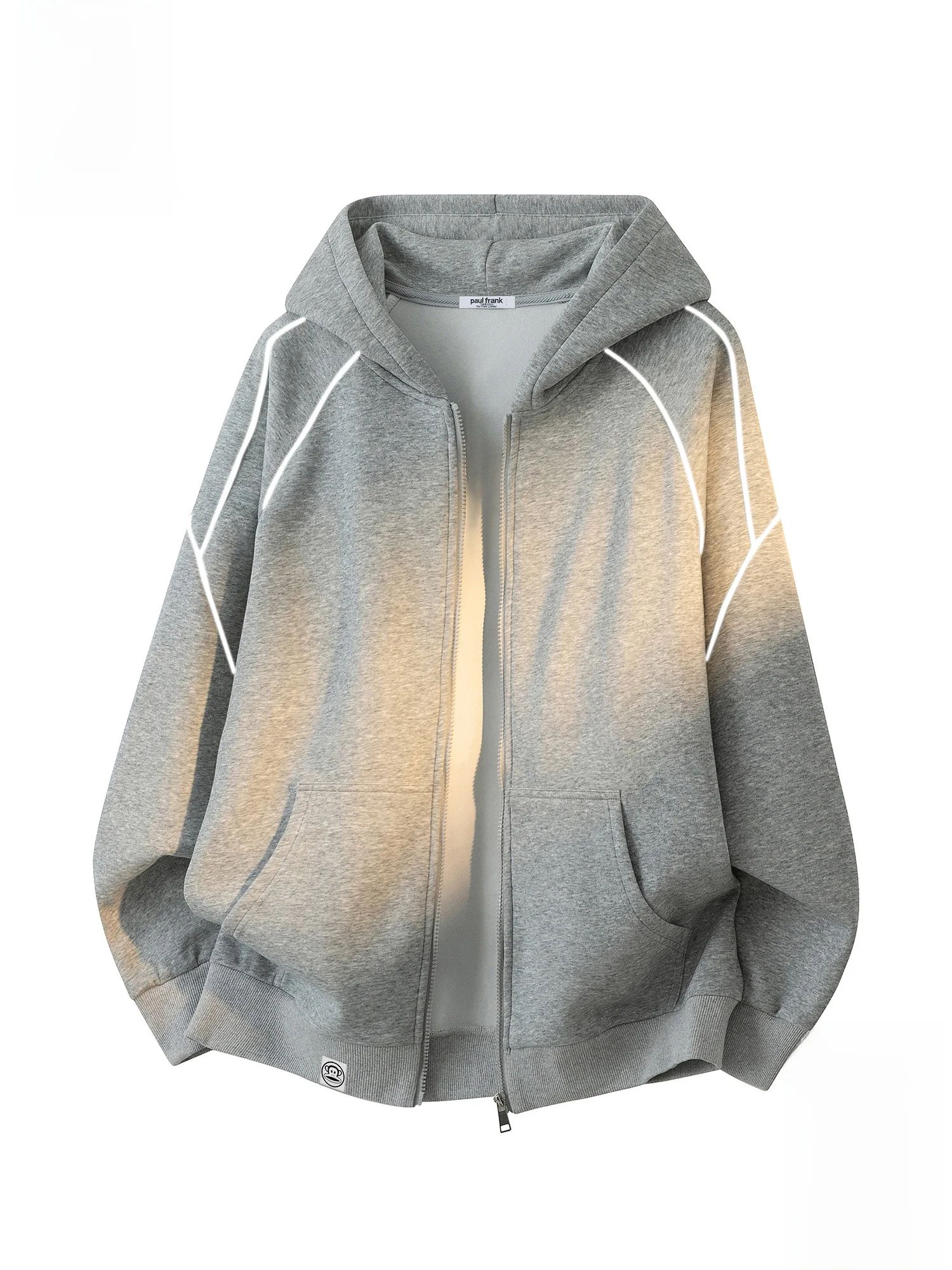 

PaulFrank Loose Fit Hooded Open Cardigan Sweatirt Men's Spring 2026 New Sle Long Sve Casual Outerwear Comfortable Poly...