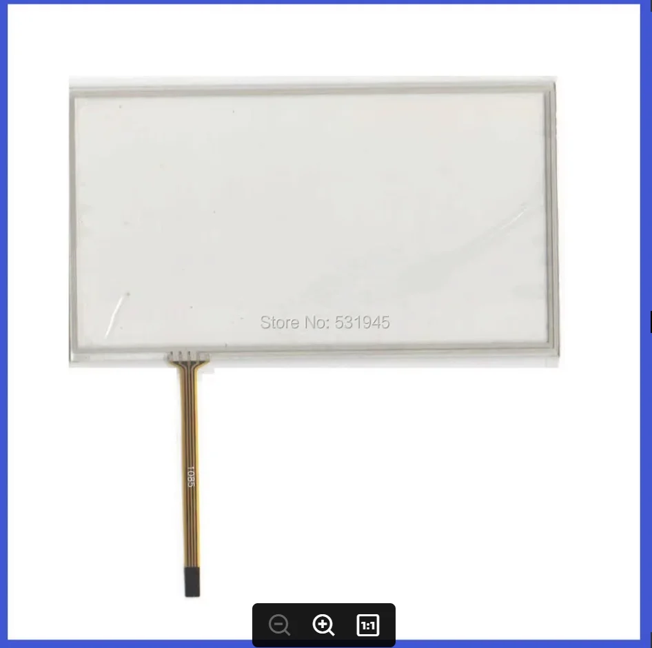 ZhiYuSun for JWS KW-AV71BT compatible 7inch Touch Screen glass 4 lines  resistive   TOUCH SCREEN