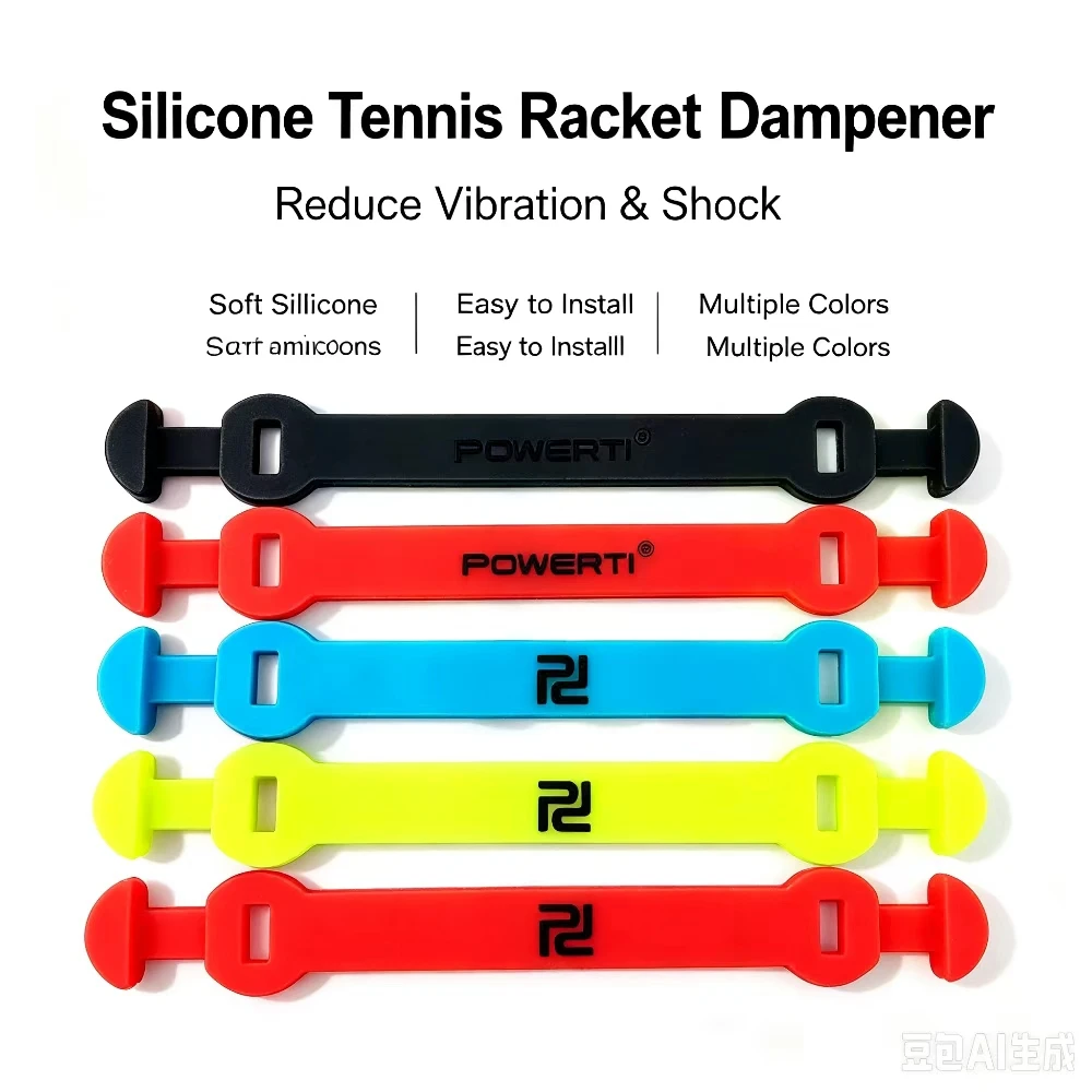 Shock Absorber Shockproof Damper Squash Racket Tennis Racket Shock Absorber Tennis Vibration Dampeners Vibration Dampeners