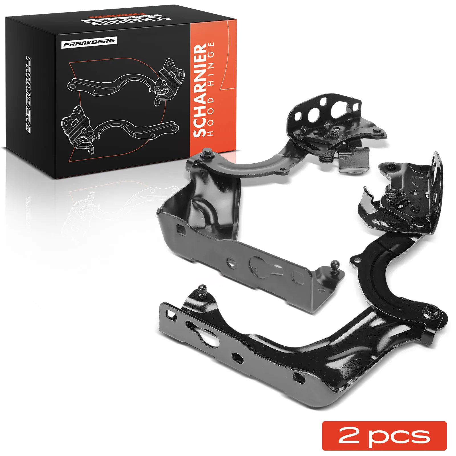 Frankberg 2x Scharnier Motorhaube Vorne Links Rechts für Mercedes-Benz E-Klasse W213 T-Model S213 2138800128 2138800228