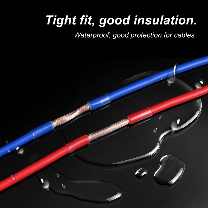 1-25M Clear 2:1 Heat Shrink Tube Dia 1mm ~ 80mm Polyolefin PE DIY Cable Repair Shrinkable Tubing Case Sleeve Wire Sheath Wrap
