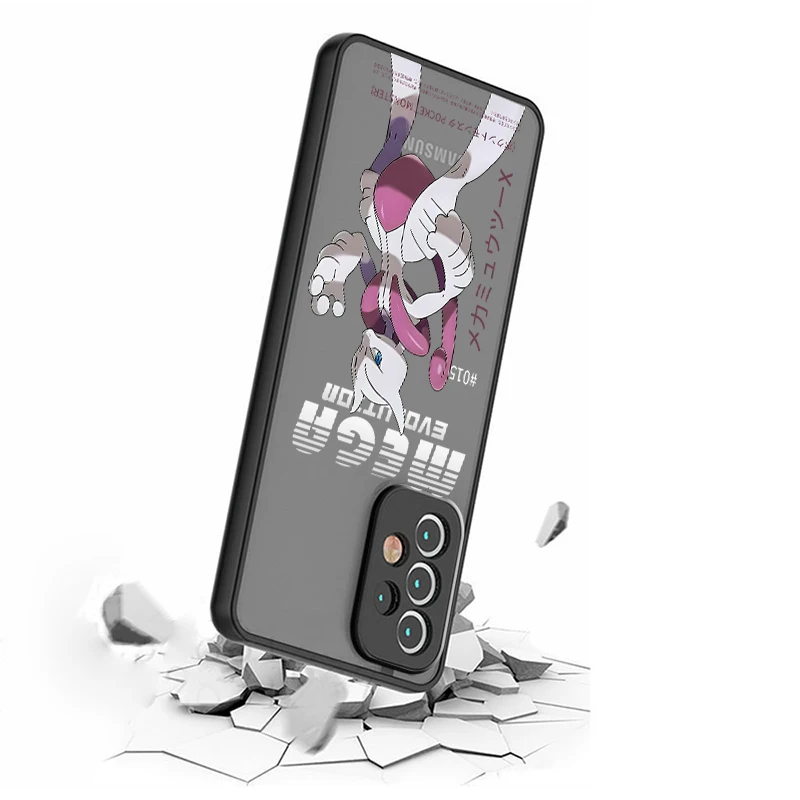 M-Megas-Pokémon شفاف بلوري لسامسونج غالاكسي ، S 24 ، S23 ، S22 ، S21 ، S20 FE ، S10 ، S9 ، S8 Plus ، Ultra Pro 5G TPU #3