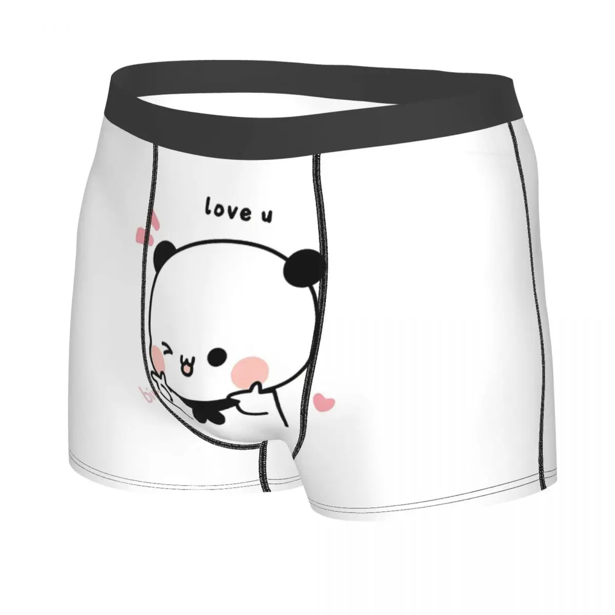 Finger Guns Liebe Mann der Boxer Briefs Bubu Dudu Cartoon Hoch Atmungsaktive Unterhose Hohe Qualität Drucken Shorts Geburtstag Geschenke