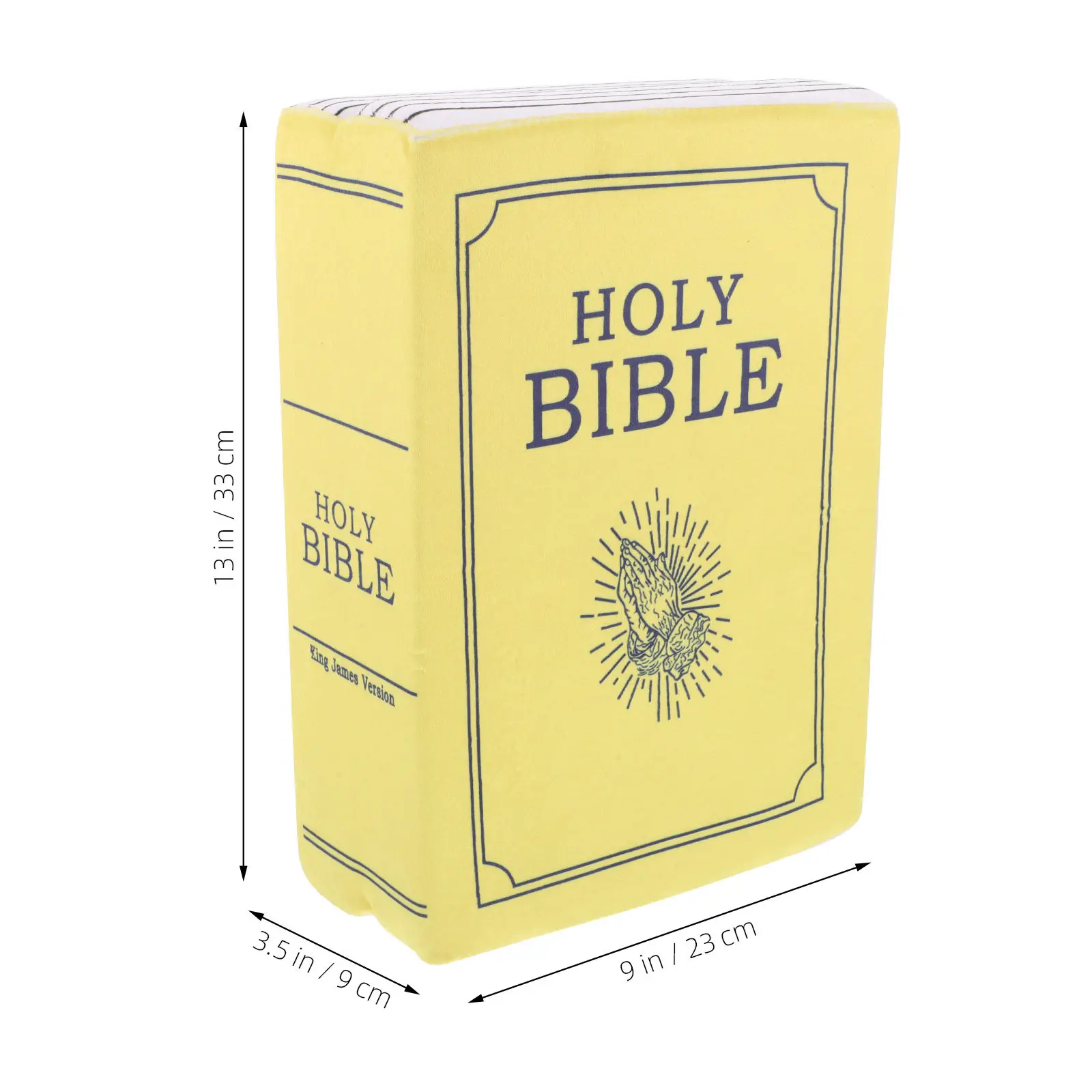 Bible Pillow Soft Cushion Book Shape Creative Design for Sofa Chair Bed Bedroom Christian Decorative Throw Pillow