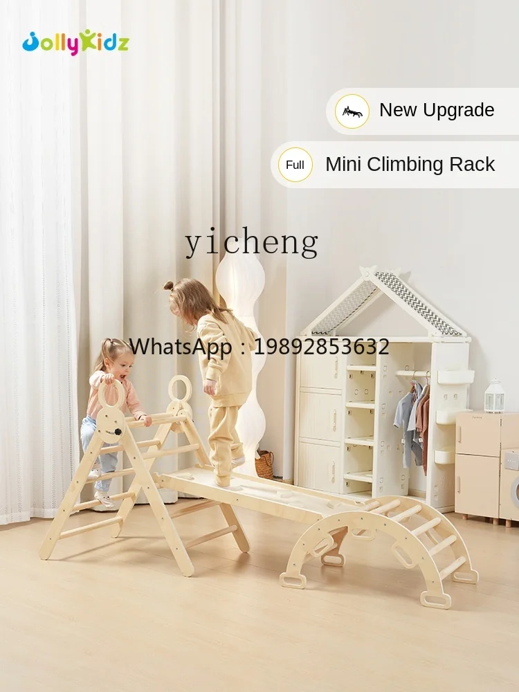 ZZ Climbing Frame Children's Indoor Home Slide Sensory Training Equipment Kindergarten Baby Climbing Ladder