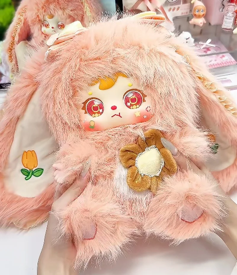 

Samuel Three Little Rabbit Elf Doll 680% Large Body Blind Box Toy Trendy Birthday Gift For Girls Soft Collectible Figure