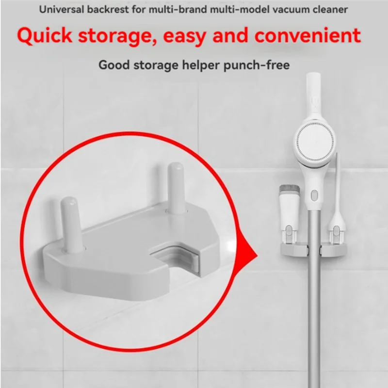 Soporte de montaje en pared para aspiradora, soporte Universal para aspiradora Dyson V8 V7 V6/Xiaomi/Midea/Shark