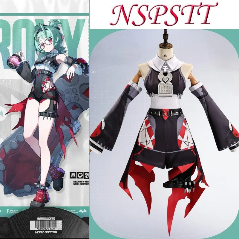 NSPSTT Zenless Zone Zero Roxy Ifrita Pryce Cosplay Costume ZZZ Roxy Outfit Women Game Cos Suit for Halloween Comic Con