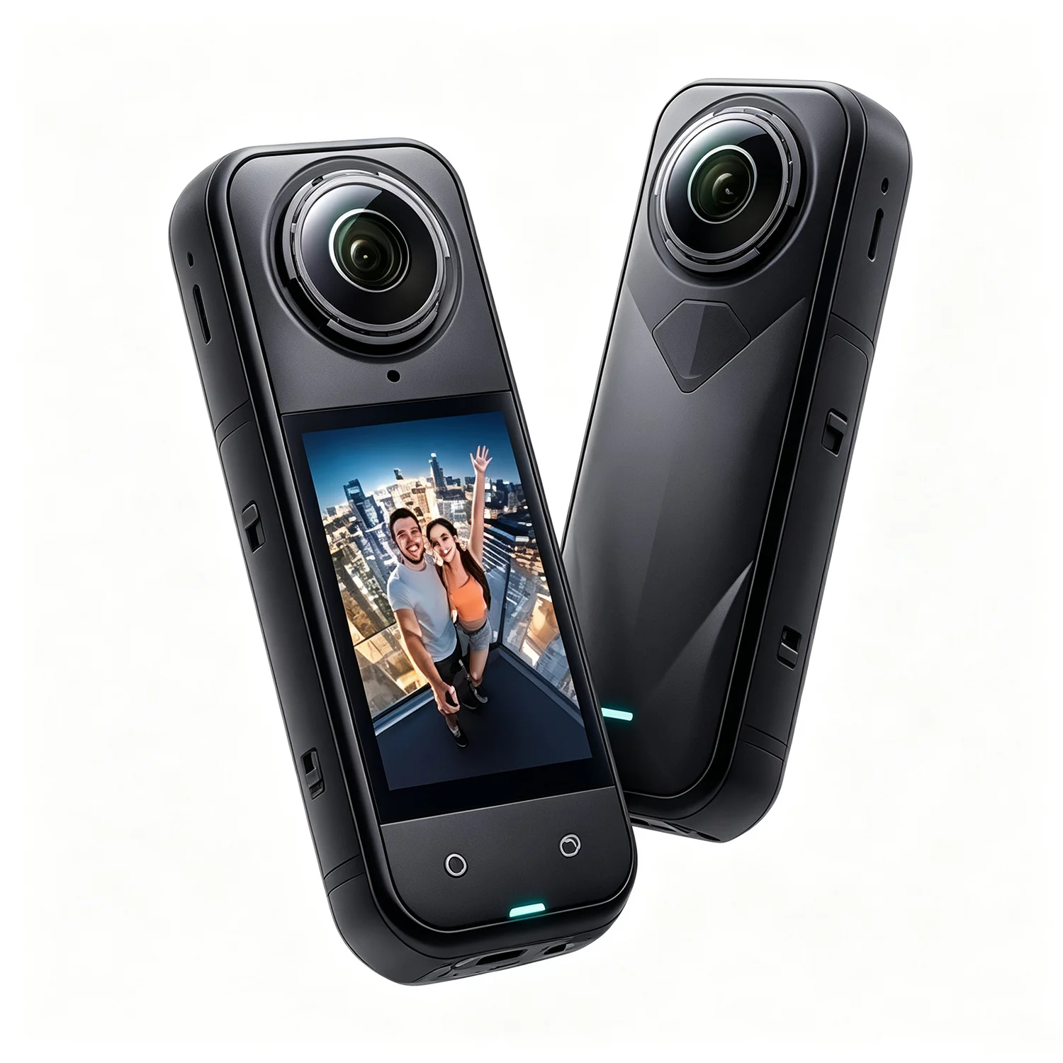 Sports Camera Skiing Anti Shake Waterproof Cycling Camera 360 Degree Panoramic View Motorcycle Bicycle Sports Vlog Shooting