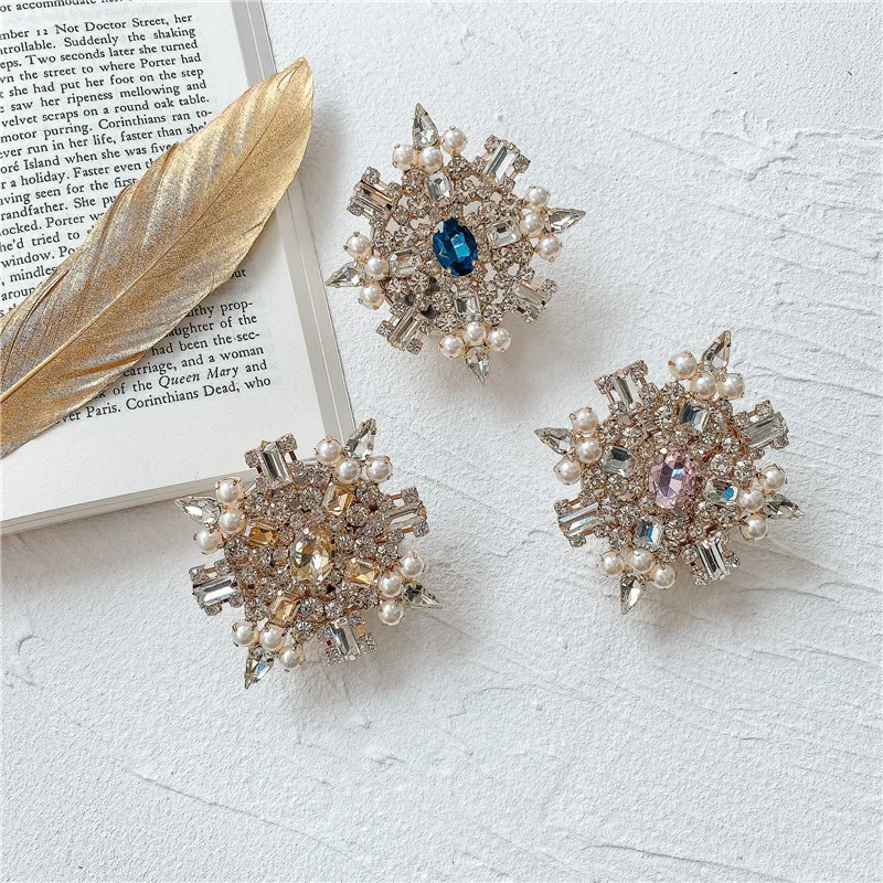 Luxo pérola strass diamante telescópico airbag suporte galvanizado espelho suporte do telefone desktop preguiçoso pessoa suporte