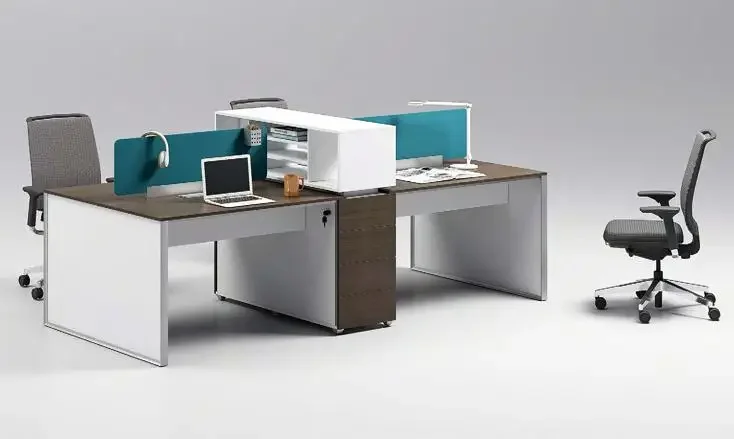 

A A Modern Design 4 Person Office Furniture Workstation Desk