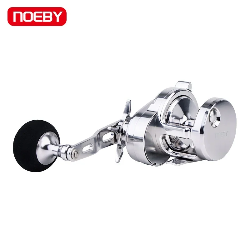 Noeby JG Slow Jigging Reel Full Metal Saltwater Boat Fishing Jigging Drum Reel Offshore Ocean Fishing Tackle For Anglers