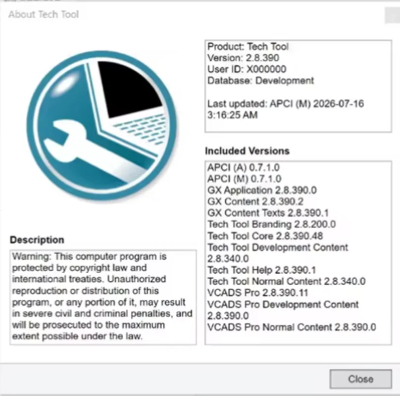 2026 Premium Tech Tool 2.8.390 + APCI 0.7 for Vo-com Advanced Development + Product History + Developer Tool Remote Install