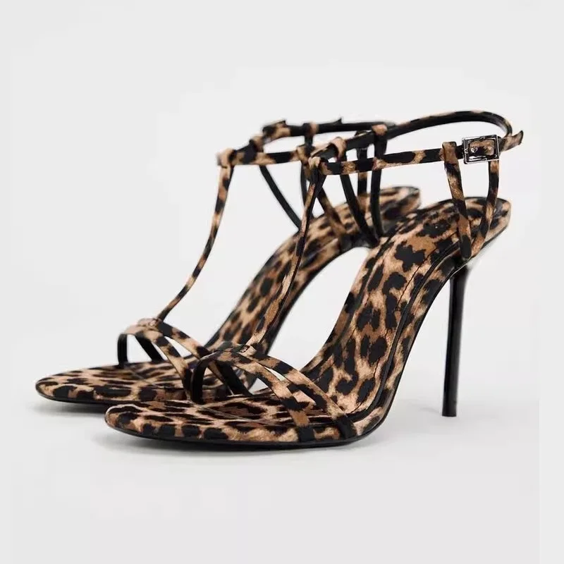 

Women's Shoes Sandals Super-high Heel Fetish Sexy Adult Female Stiletto Hill Luxury Brand Woman on Cable.summer Footwear on Sale