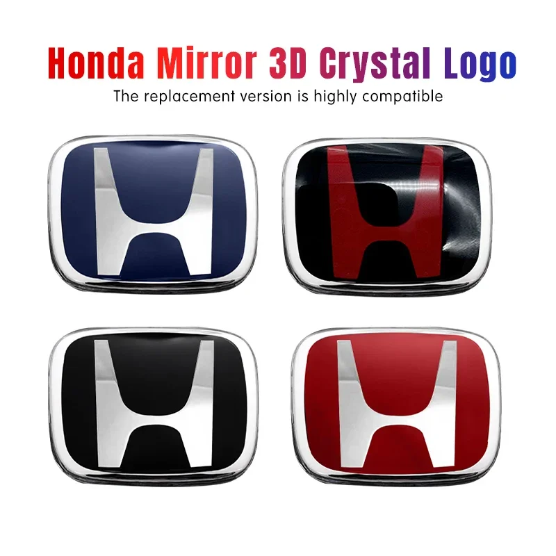 Calcomanías para volante de coche, pegatina para Honda Accord HRV CRV City Insight Odyssey Civic Jazz Freed Fit Vezel Insight Elysion, 1 Uds.