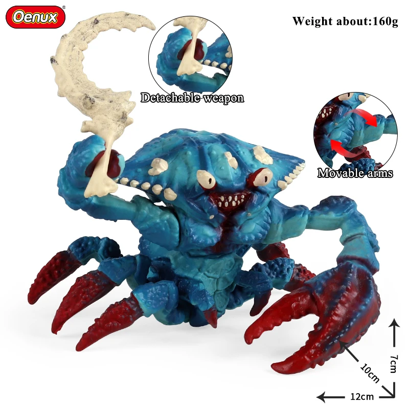 Oenux Original Savage Dinosaurier Mythos Drache Tiere Modell Feuer Bull Octopus Monster Krabbe Actionfiguren Kinder Sammlung Spielzeug Geschenk 4