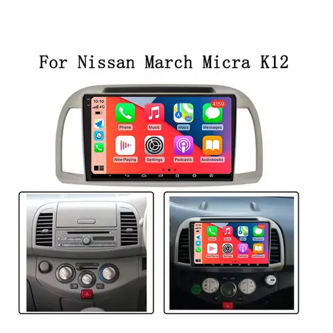 10 best sales radio nissan micra k12 - №10