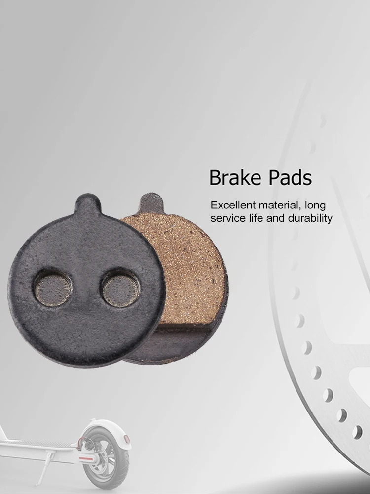 1-20 paires de plaquettes de frein pièces de rechange pour KUGOO M4 PRO Scooter électrique pliant KickScooter étrier frein à disque pièces de freinage