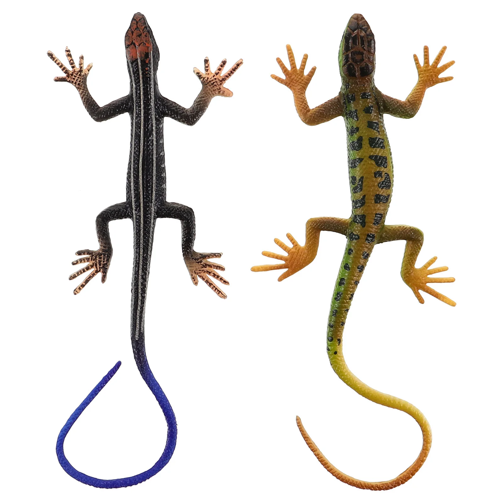 León de cuatro patas, juguete Skink, figuras de Reptiles de animales, lagartos educativos, rellenos de bolsas de regalos, Gecko Artificial para niños