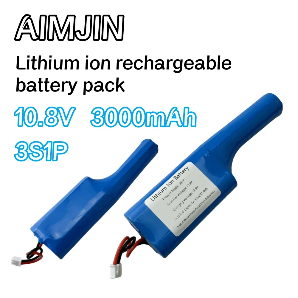 10.8V 3000mAh 3S1P Li-ion Rechargeable Battery Pack Suitable for inflation pump injection pump No pollution long cycle life