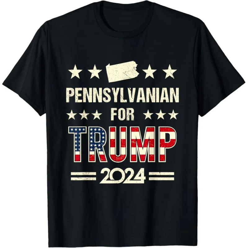 

Trump 2024 Pennsylvanian for Patriotic Republicans Campaign T-Shirt