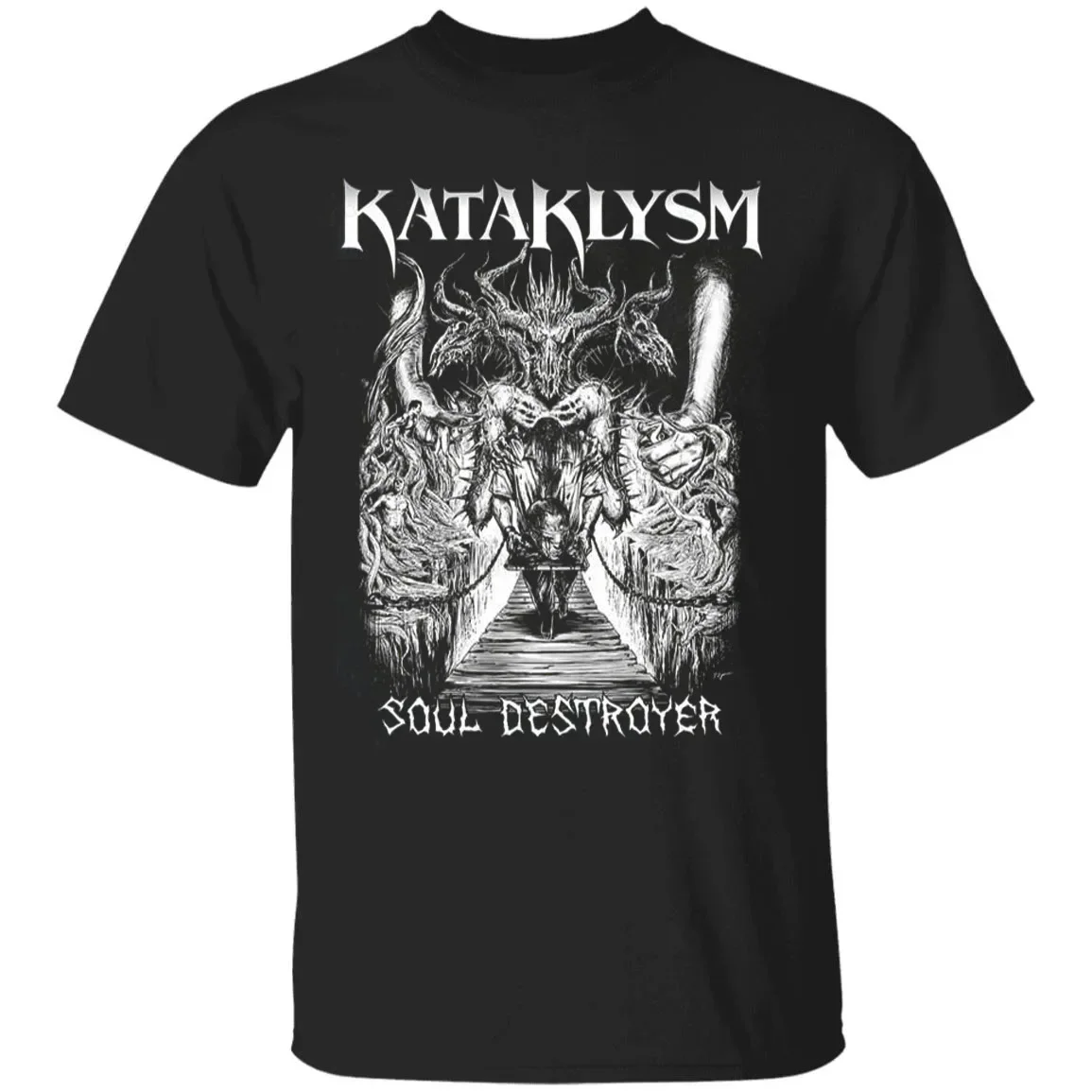 Kataklysm BAND œuvre T-SHIRT noir manches courtes toutes tailles TA4468