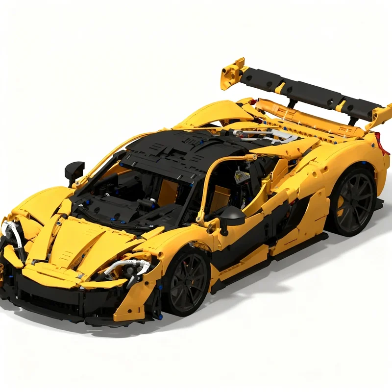 3896pcs MOC Technical McLarened P1 Sport Addons Model Building Blocks Christmas Gift Architecture Toys Collection DIY Brick 3D