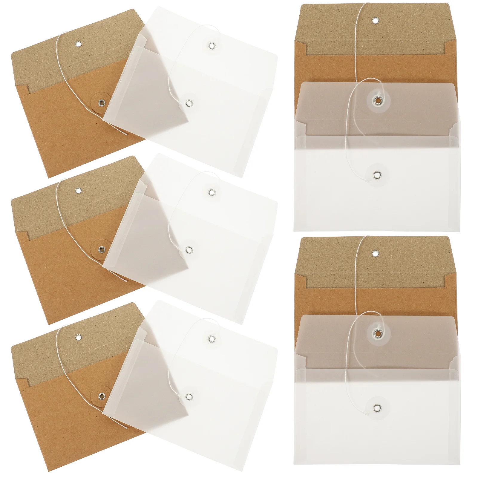 1 Set Of Sulfuric Paper Envelopes Translucent Parchment Jackets For Wedding Invitation Greeting Cards Blank Envelopes Party Wrap