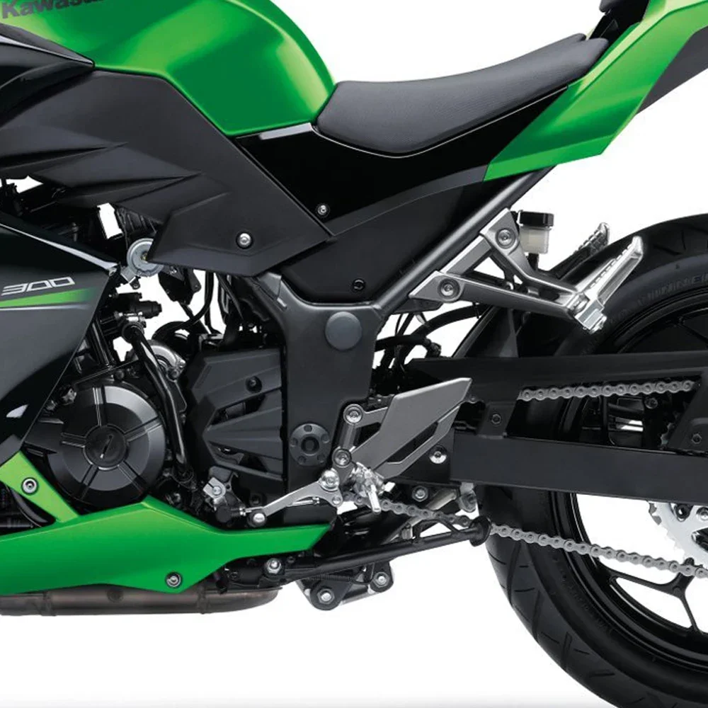 Anteriore Sinistro Poggiapiedi Leva Del Cambio A Pedale Per KAWASAKI NINJA 300 Z250 Z300 EX250R/EX300R NINJA Accessori Moto Spina Del Piede