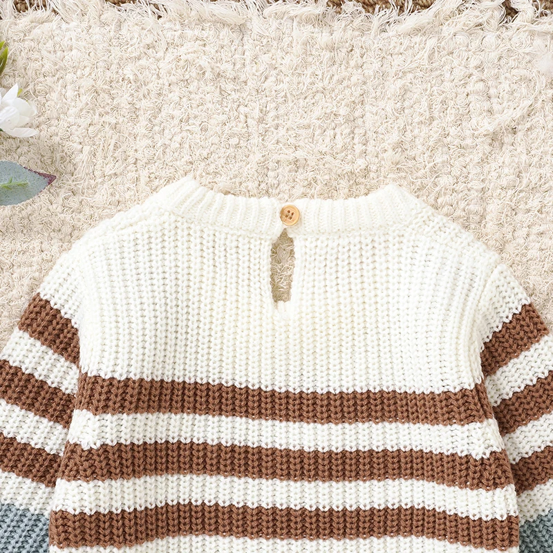 الطفل السروال القصير ملابس الخريف الشتاء عادية طاقم الرقبة طويلة الأكمام متماسكة الوليد بنين بنات حللا الرضع البلوزات Playsuit 0-18 متر