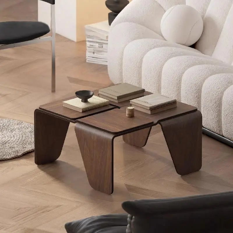 Coffee table small apartment modern minimalist living room sofa low table