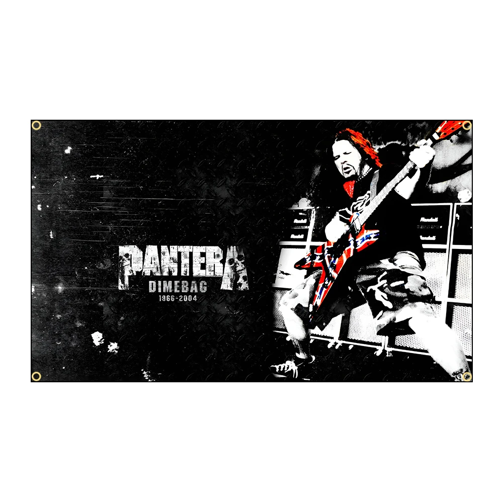 P-Panteras Heavy Rock Band Flag Flags Polyester Printed Banner For Decoration