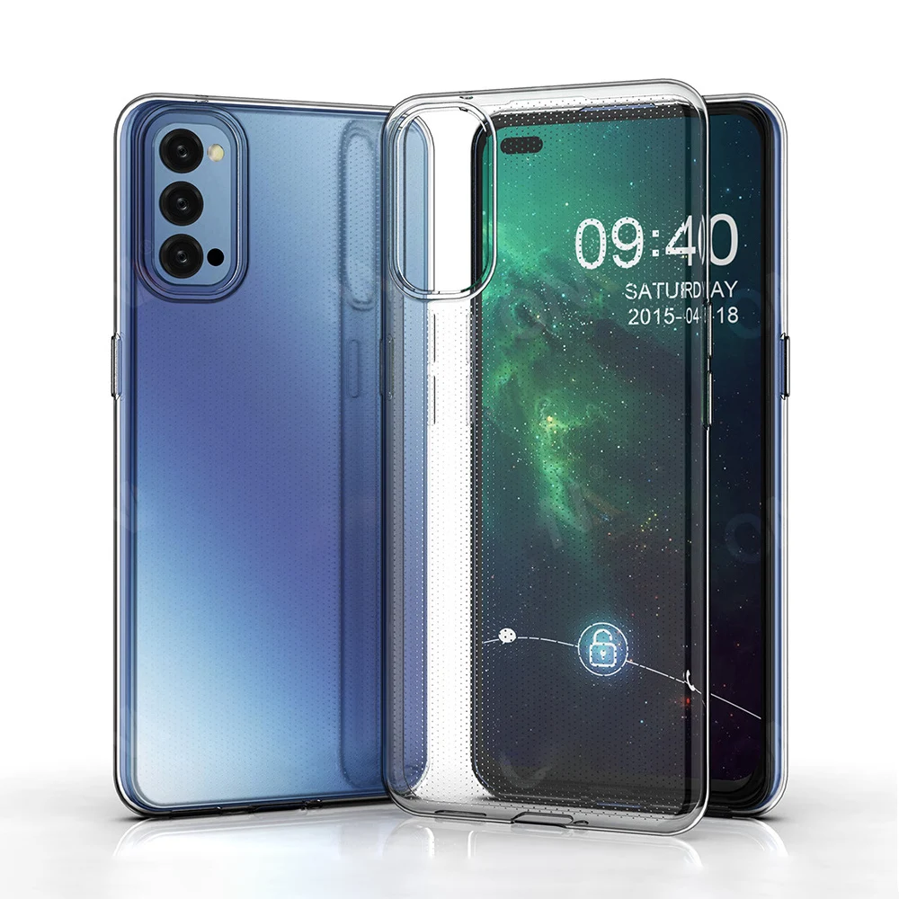 Transparente Silikon-Handy hülle für Oppo Realme 7 7i x7 pro max ultra realme7 transparente weiche klare TPU-Rückseite Gehäuse taschen – Detail 4