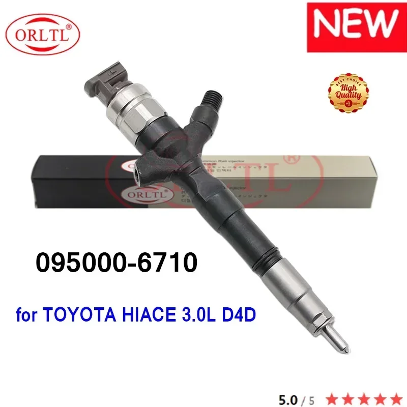 

Новый инжектор дизельного двигателя 095000-6710 095000-6711, форсунка 095000 6710 09500 06711 для Toyota Hiace 3.0L D4D