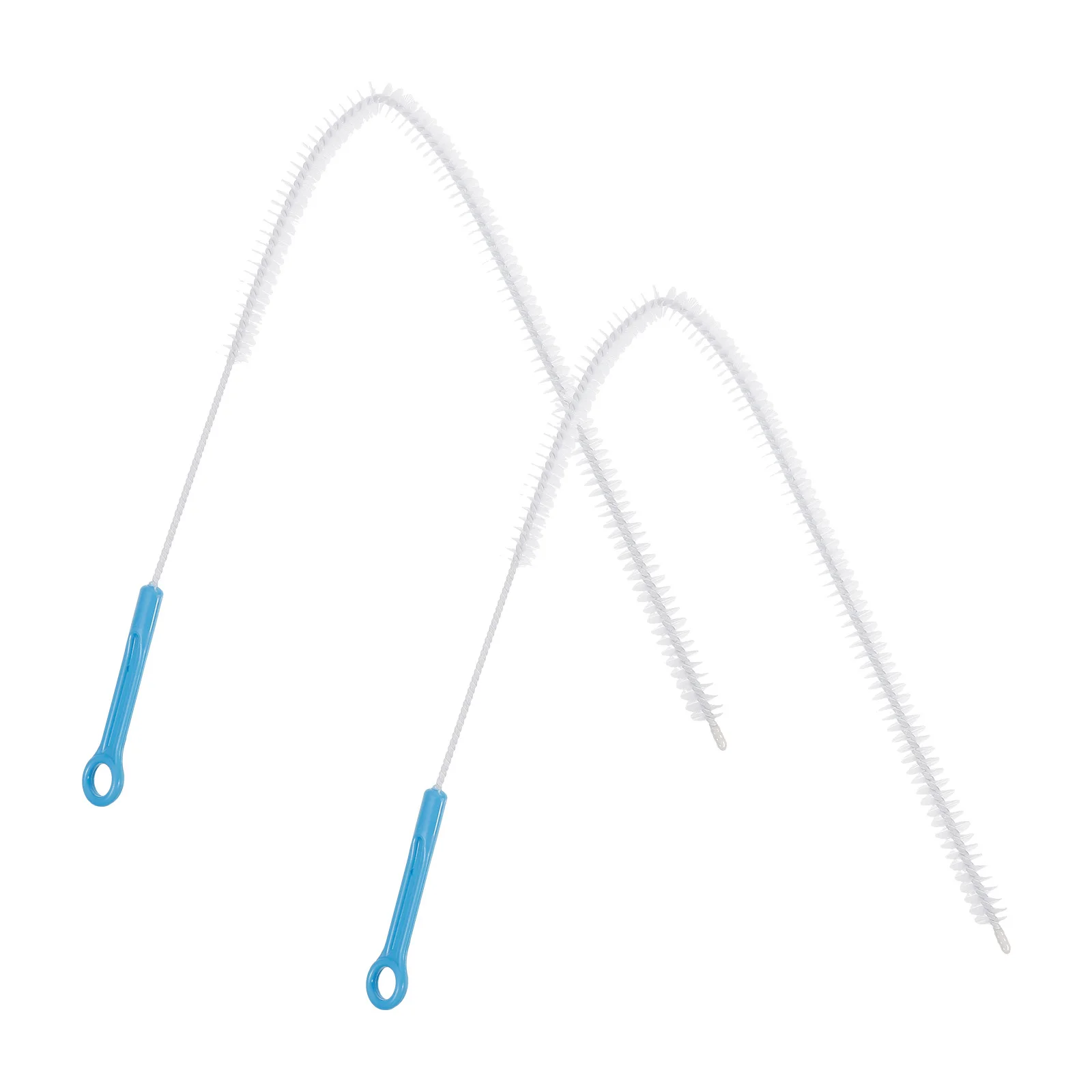 2 قطعة استنزاف تسد فرشاة إزالة مرنة انحناء بالوعة فرشاة تنظيف البلاستيك استنزاف تنظيف أداة تنظيف بالوعة المنزل #3