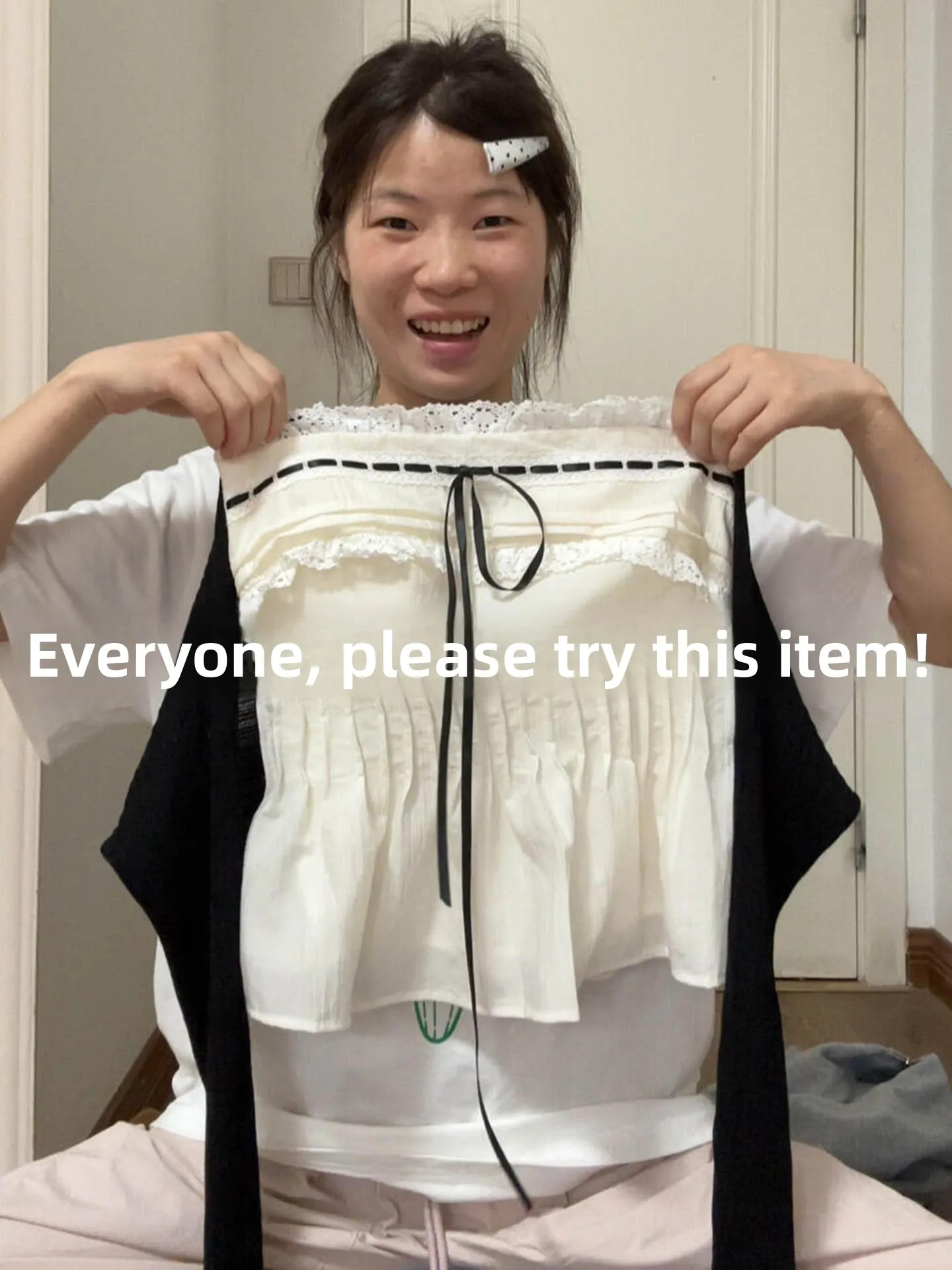 

Корейский жилет на бретелях Sle Pure Desire, женский топ с завязками Faion, кардиган, комплект из двух предметов, осеннее новое поступление