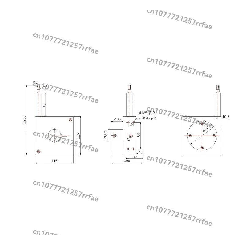 1000~ 5000 PPR incremental DC 5-24V cable type 1~ 1.5M measurement stroke displacement sensor
