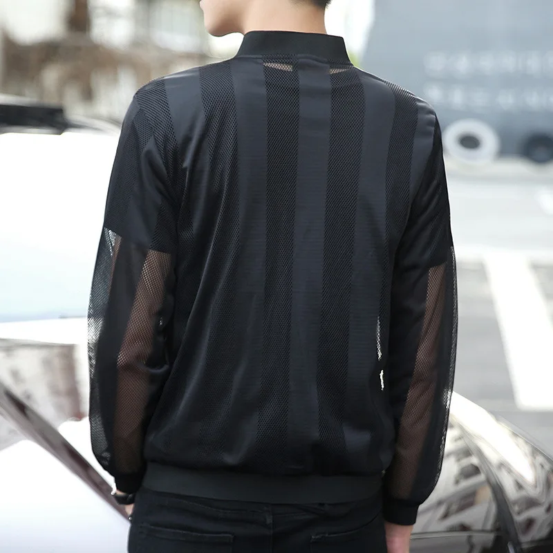 Mantel Tabir Surya Bernapas Cepat Kering Mantel Ringan Wanita Pria untuk Lari Berkemah Mendaki Bepergian Jaket Tipis Perlindungan UV