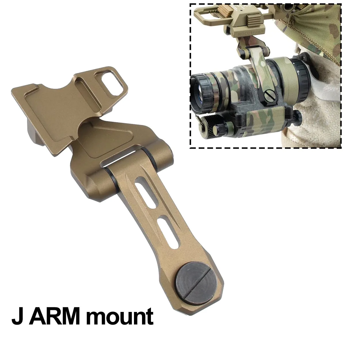 Wilcox Metall L4G24 NVG-Halterung L4 G24 Halterung für PVS15 PVS18 GPNVG18 Nachtsichtbrille Fast OPS Helmteile – Detail 14