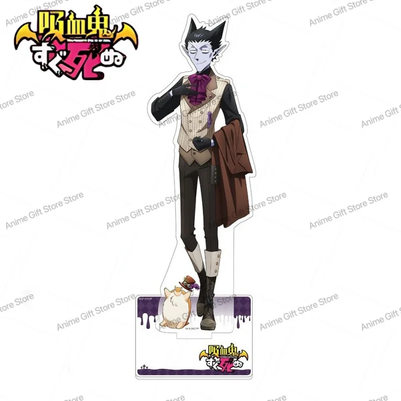 حار أنيمي مصاص الدماء يموت في أي وقت الاكريليك حامل الديكور مكتب الشكل عرض المشجعين هدية اكسسوارات 15 سنتيمتر